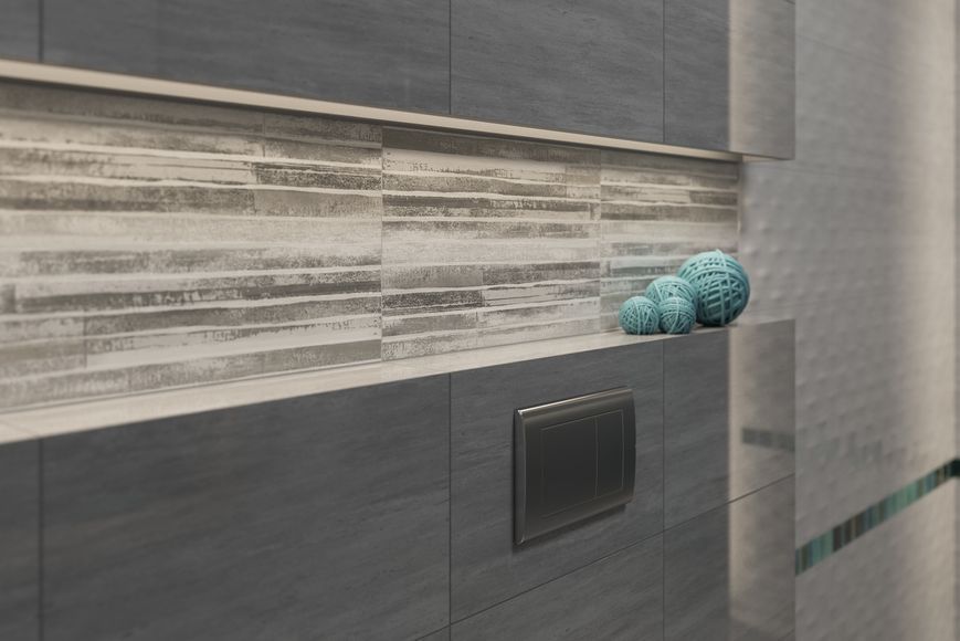 Плитка стінова Nati Bianco STR 250x400x8 Paradyz SS--250X400-1-NATI.BI фото