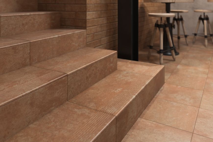 Сходинка з капіносом пряма Ilario Beige 300x330x11 Paradyz Z---300X330-1-ILAR.BEKP фото
