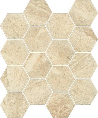 Мозаїка Sunlight Stone Beige Hexagon 220x255x6 Paradyz M-P-220X255-1-SUNL.BESTHE фото