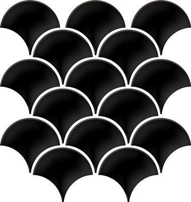 Мозаїка Black Scale 300x315 Ceramika Color 5902706503098 фото